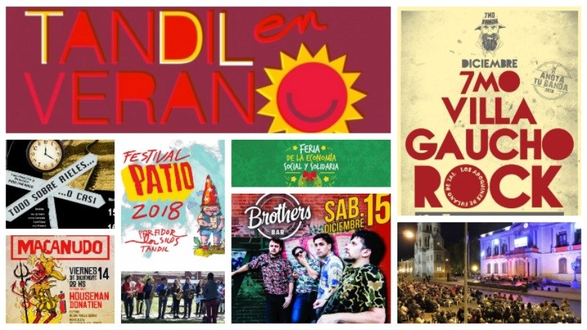 Muchísimas opciones para disfrutar este fin de semana
